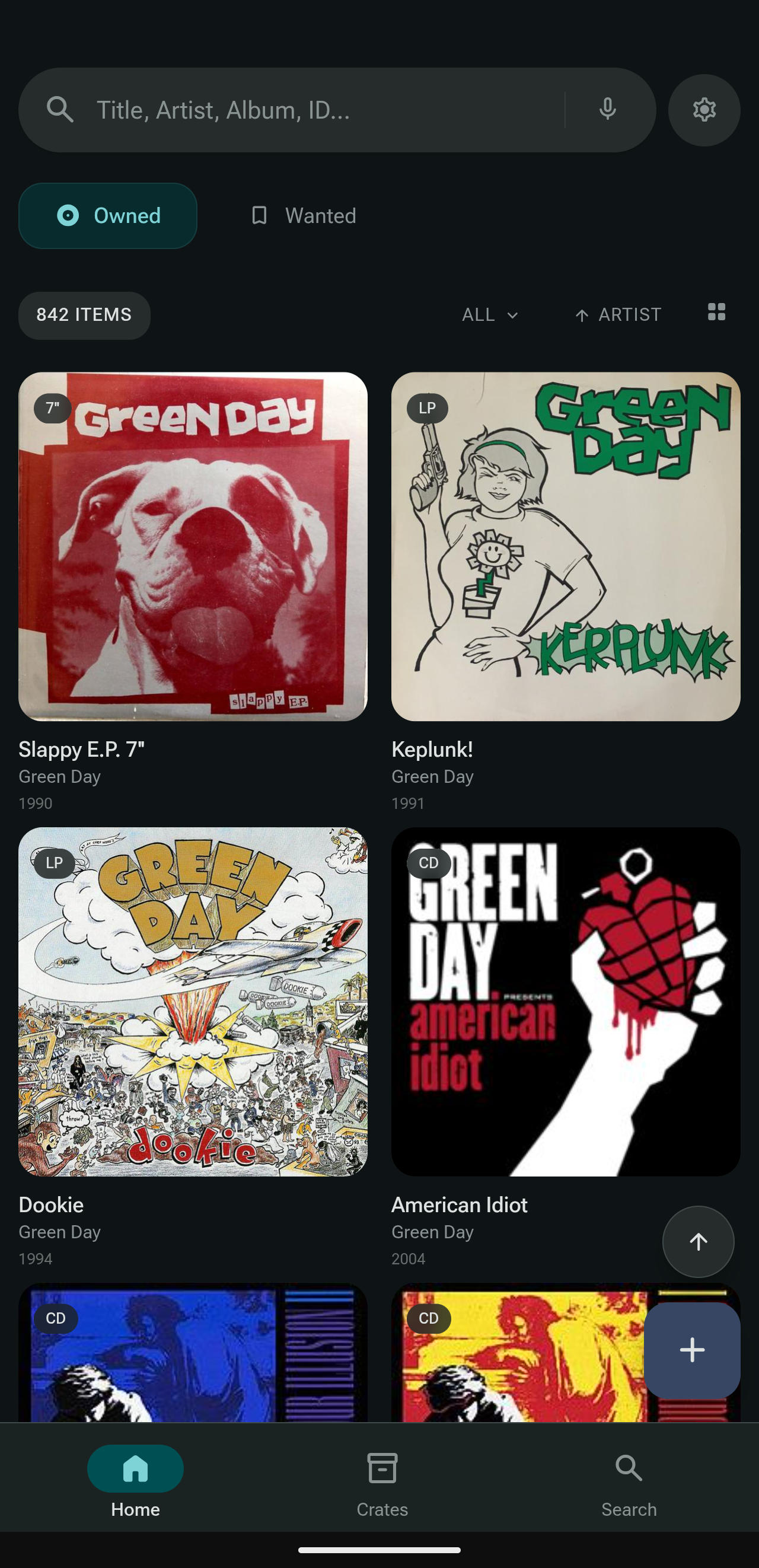 Library Grid View